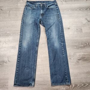 LEVI'S 514 Medium Dark Wash Demin Jeans Men's 32 x 32